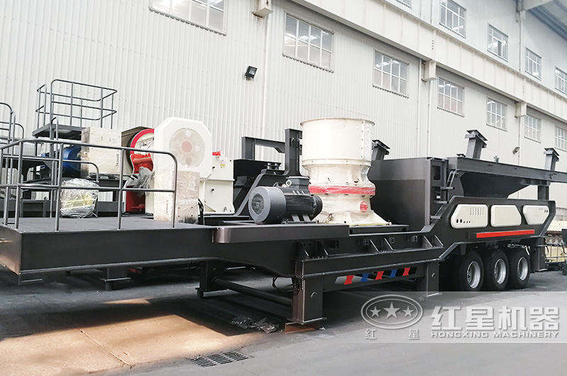 圓錐篩分移動破碎機(jī)，產(chǎn)量高，恒腔型設(shè)計(jì)