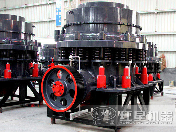 青石彈簧、液壓圓錐破碎機